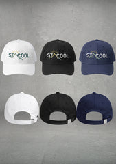 Sta-Cool performance cap with adjustable clasp, back view