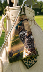 Sta-Cool Zahara Blitz Golf Towel - GO WILD Collection