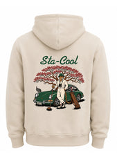 Sta-Cool Big Fore Collection PAR 72 unisex golf hoodie in beige