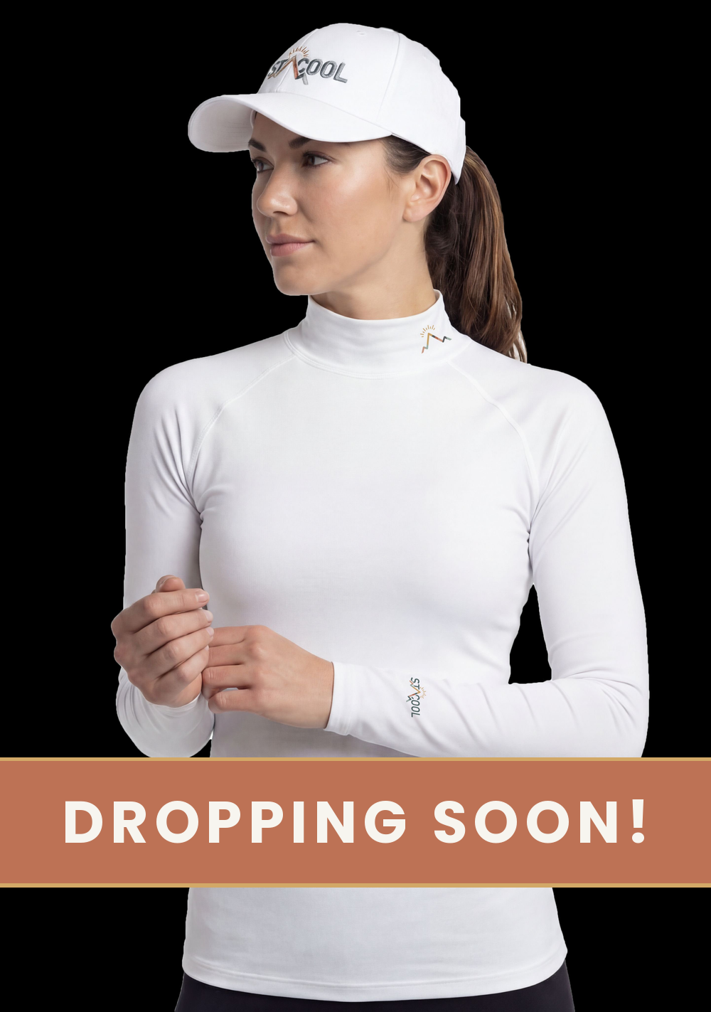 Women's Lightweight Mock Neck